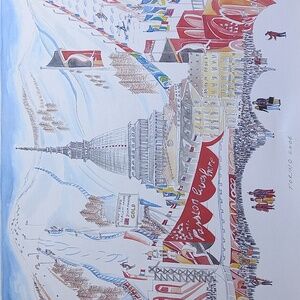Olympics Torino 2006 Signed Print